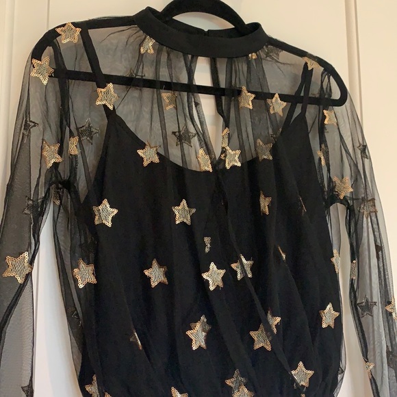 Sheer star blouse 🌟 - Picture 6 of 12